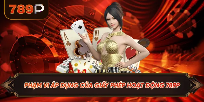 Phạm Vi Áp Dụng Của Giấy Phép Hoạt Động 789P